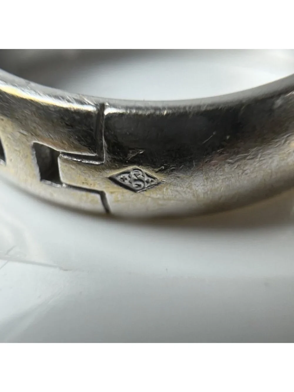 Hermes Cles Sling 18k 57 16.5 Ring